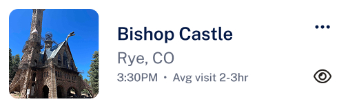 Bishop Castle POI Card