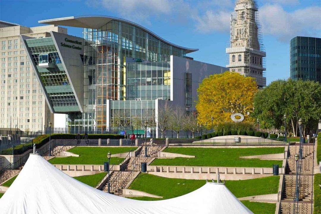 The Connecticut Science Center in Hartford, Connecticut
