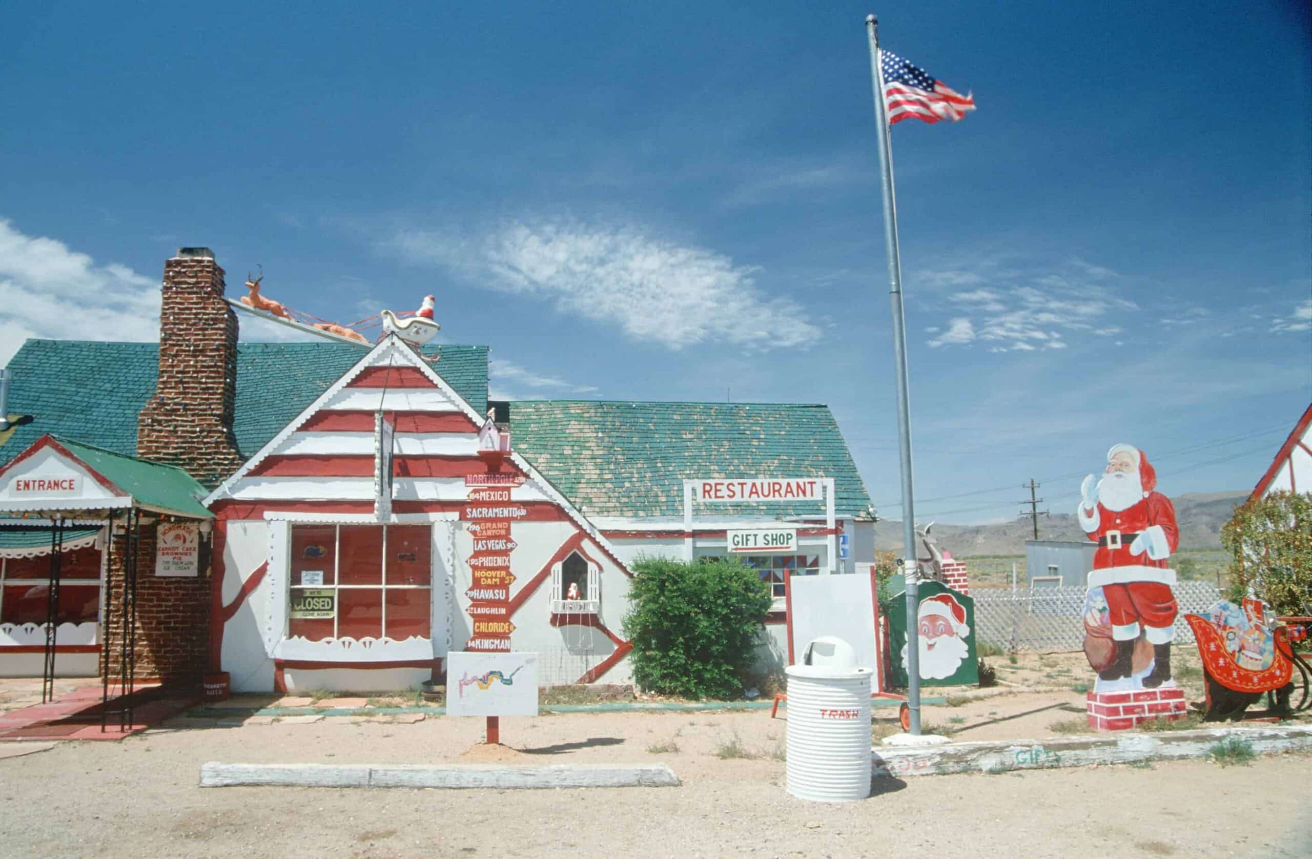 The once-festive town of Santa Claus, Arizona is now run by rattlesnakes