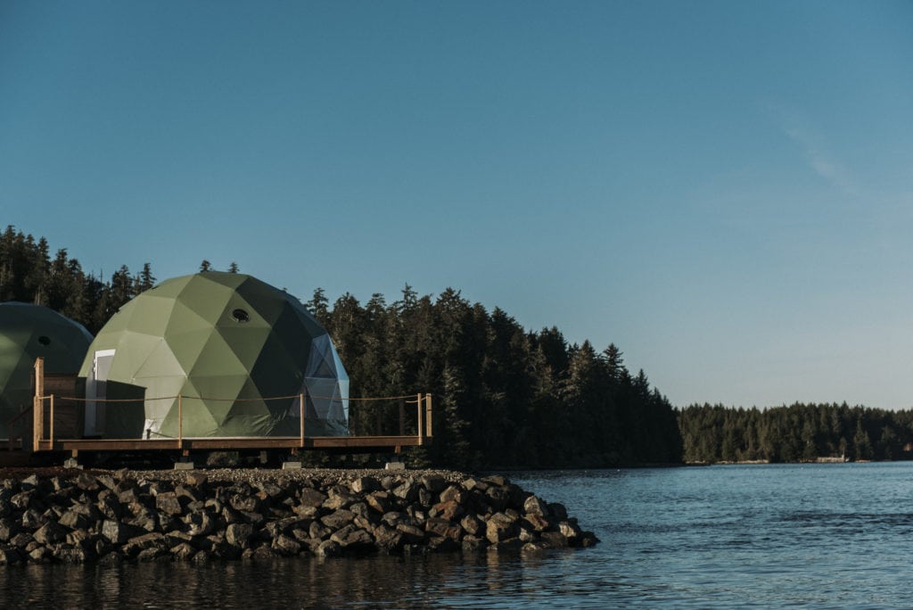 Glamping in Tofino