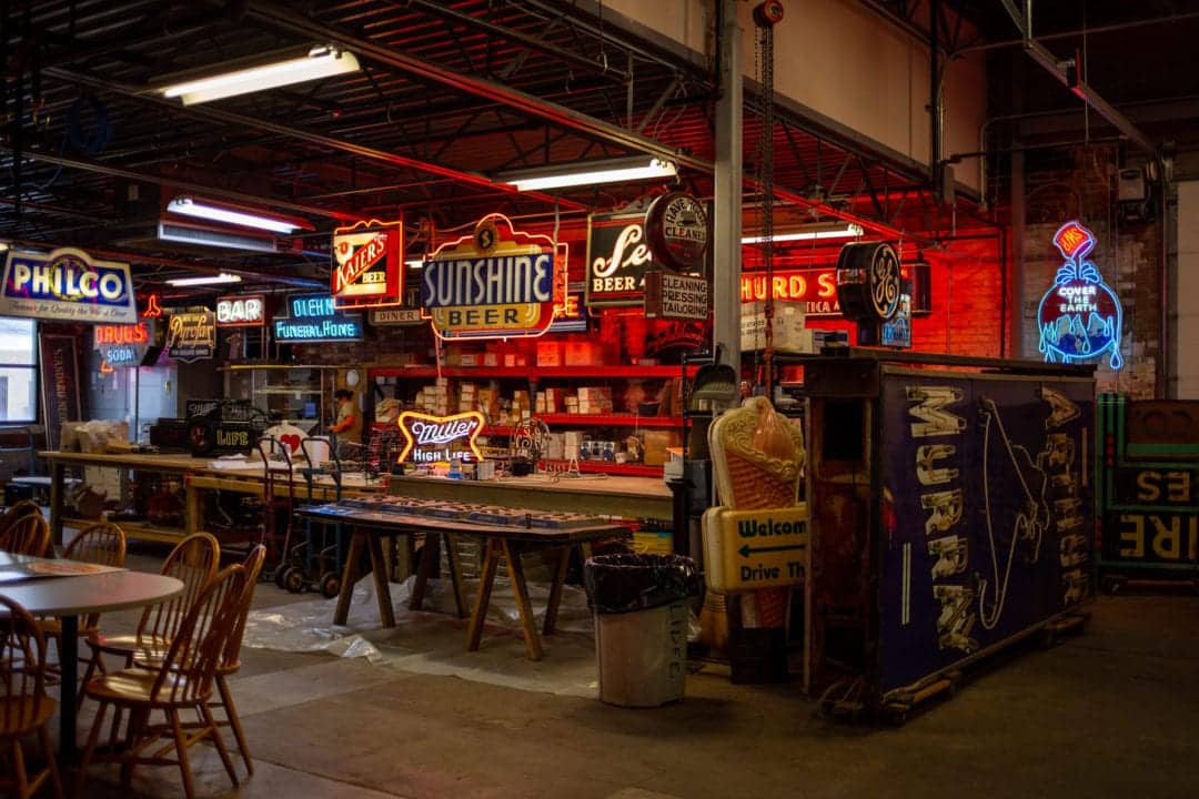 neonworks inside american sign museum