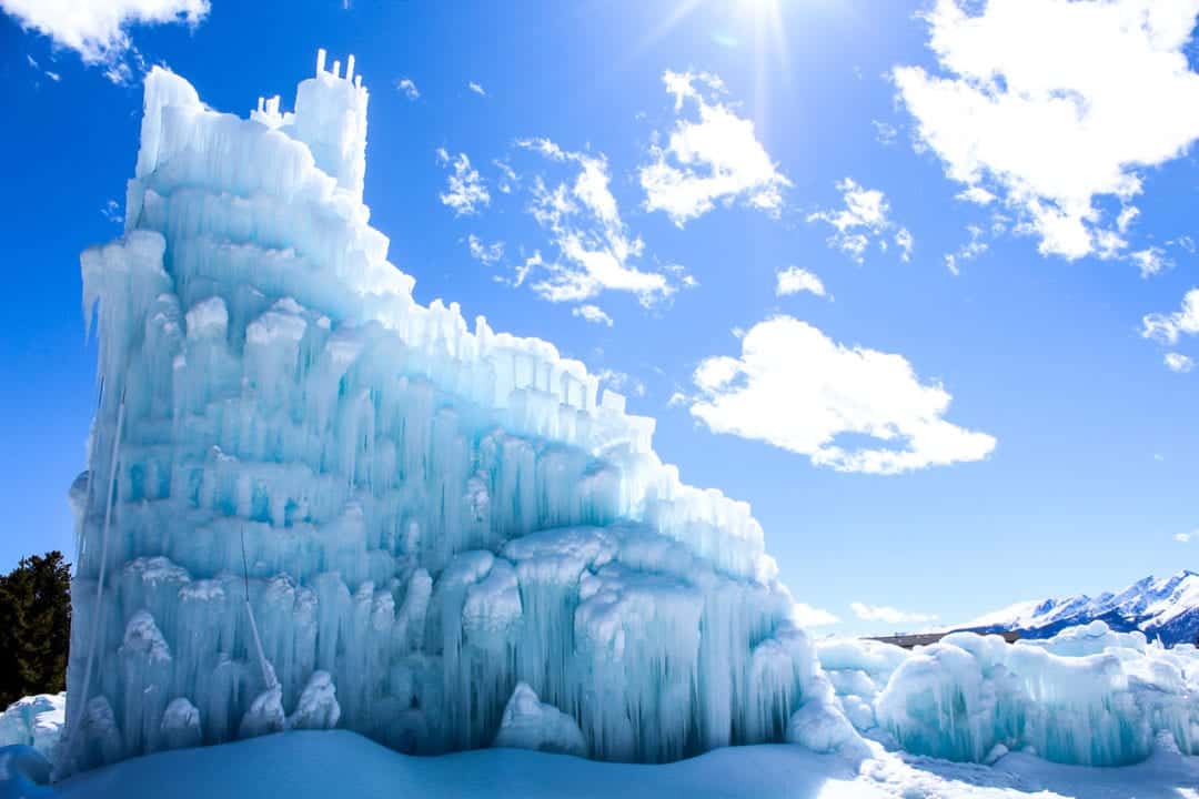 The Dillon Ice Castle. 