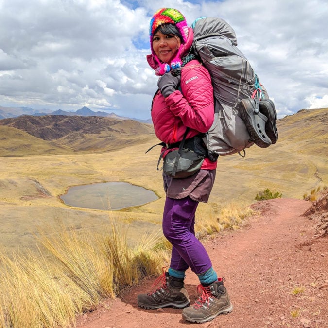 De Jesus on the Huchuy Qosqo trek.