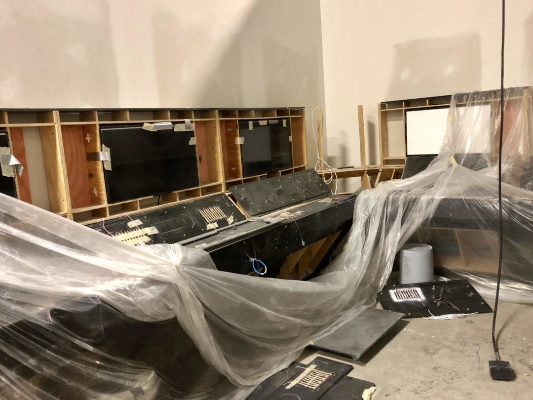 The control room will allow visitors to interact with other parts of the exhibit.