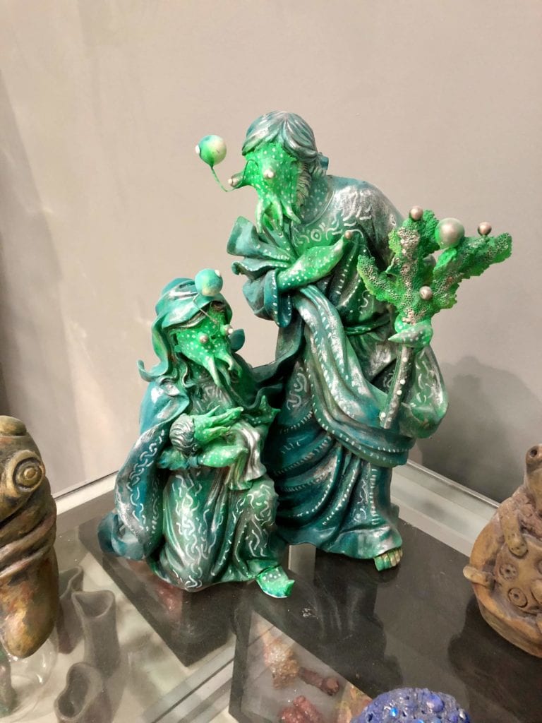 An artifact from an ancient alien.