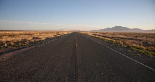 New Mexico’s US-Mexico Border Road Trip Through Empty Desert, Border Fences, and Quiet Crossings