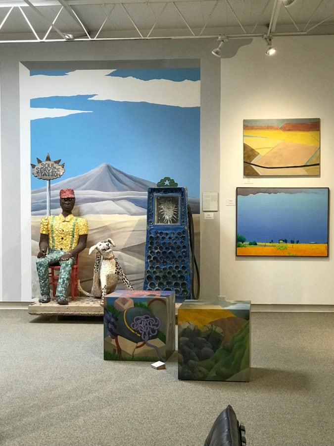 The Anderson houses more than 450 paintings and sculptures.