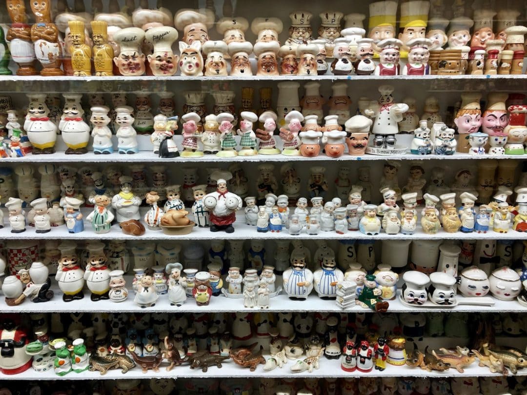 Chefs were a popular salt and pepper shaker motif