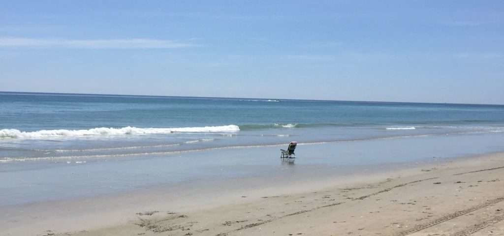 Tiger Shores Beach. 