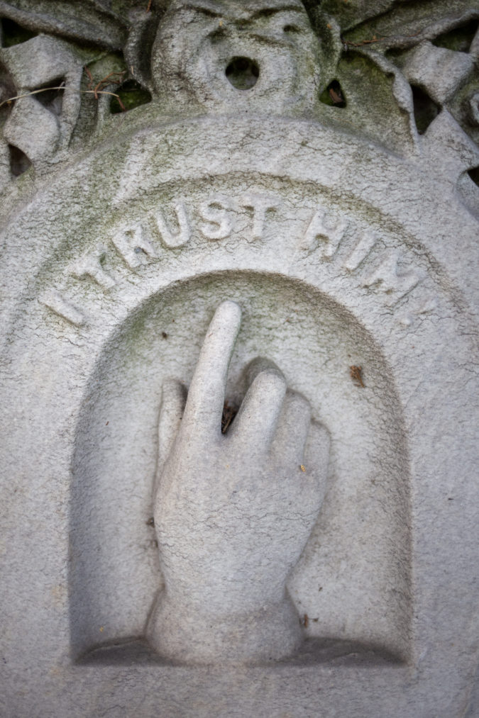 Congressional Cemetery tombstone