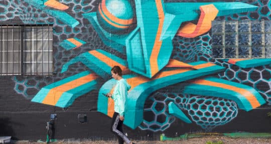 Denver’s RiNo neighborhood may have become an artist’s paradise—but it still hasn’t lost its edge