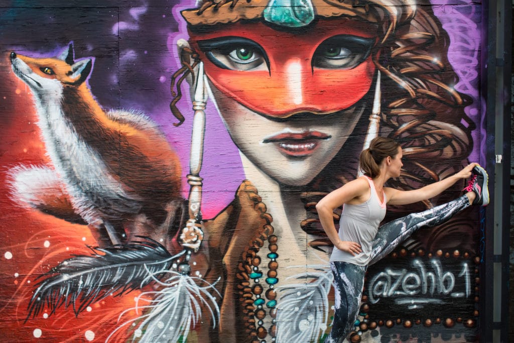 Another stunning mural along the streets of RiNo
