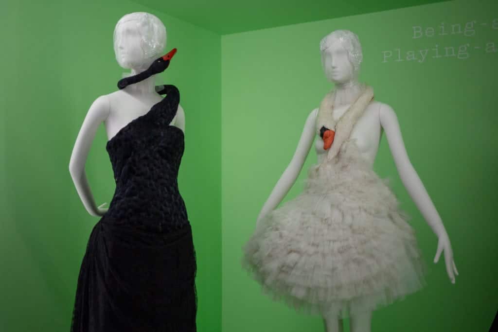 swan dresses