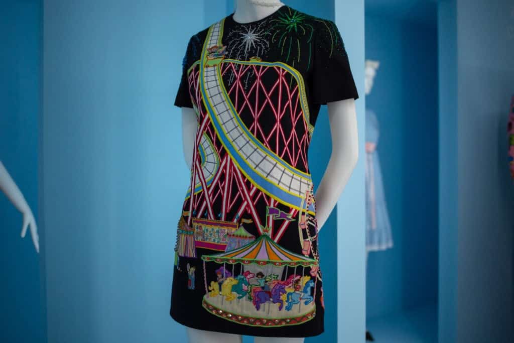 amusement park embroidery
