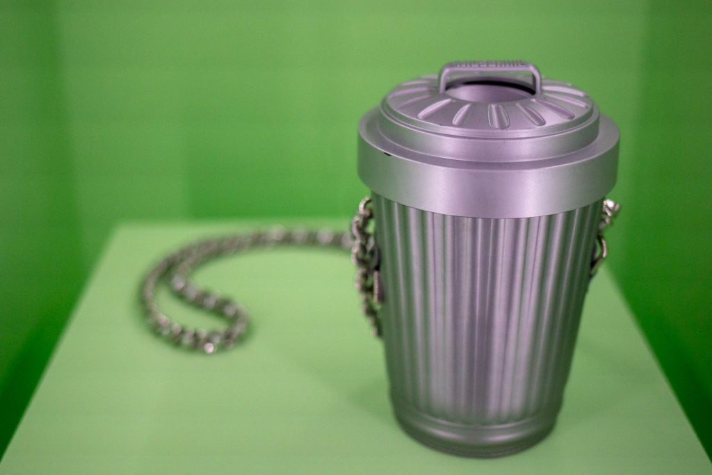 trash can purse