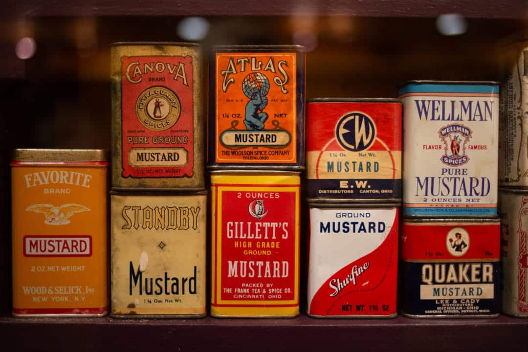The mustard museum has more than 6,000 mustards in its collection.