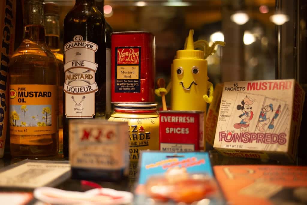 mustard memorabilia