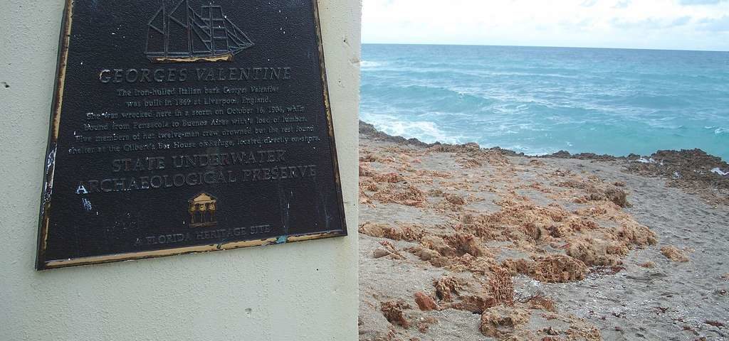 Georges Valentine Underwater Archaeological Preserve.
