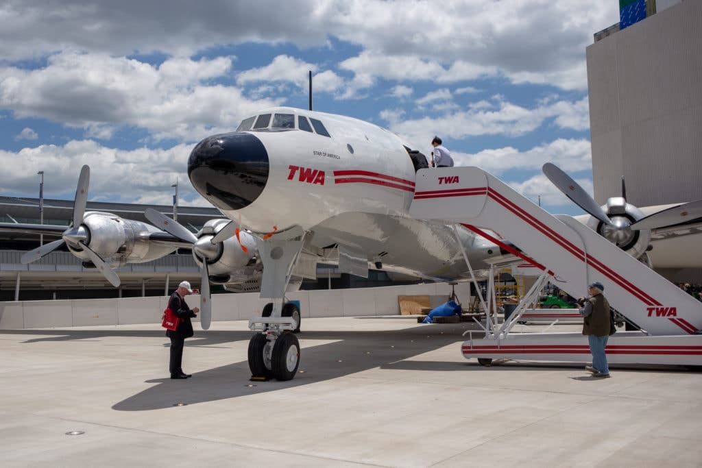 vintage twa plane