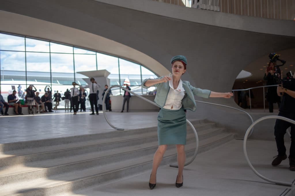 dancing woman