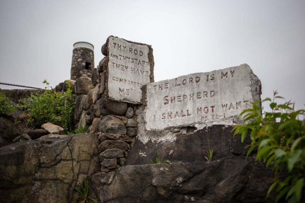 bible verses in concrete