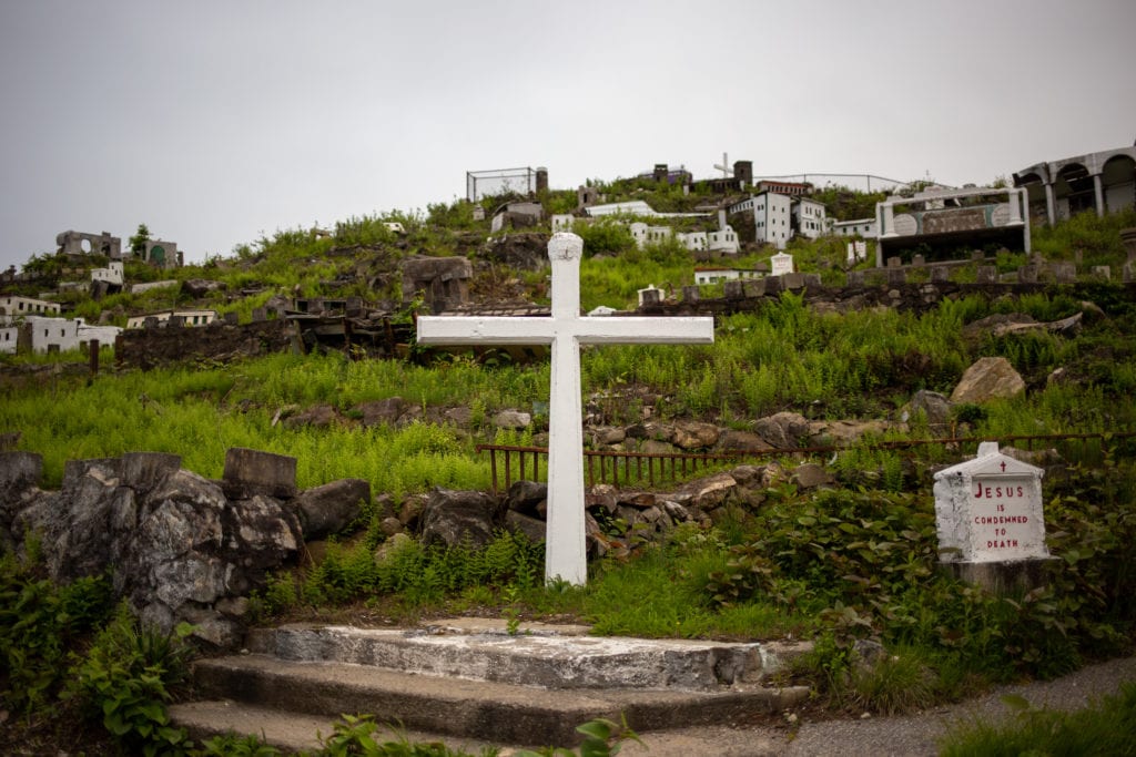 white cross