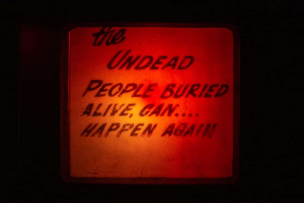 handpainted sign