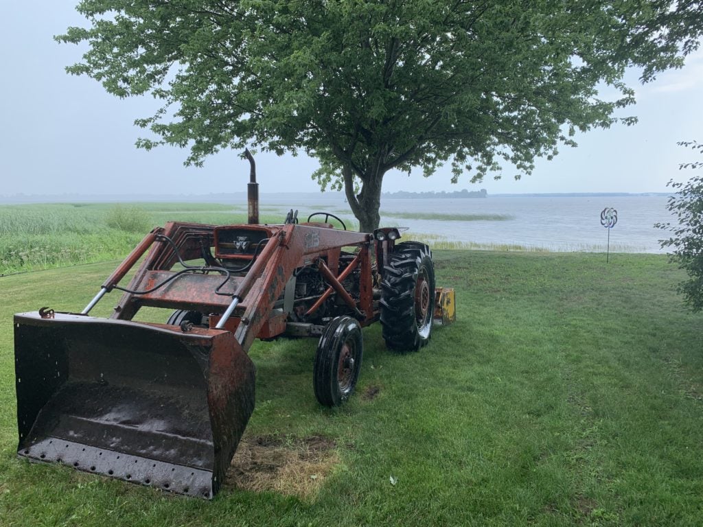 Pastoral views along Lake Champlain