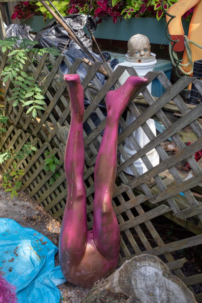 mannequin legs