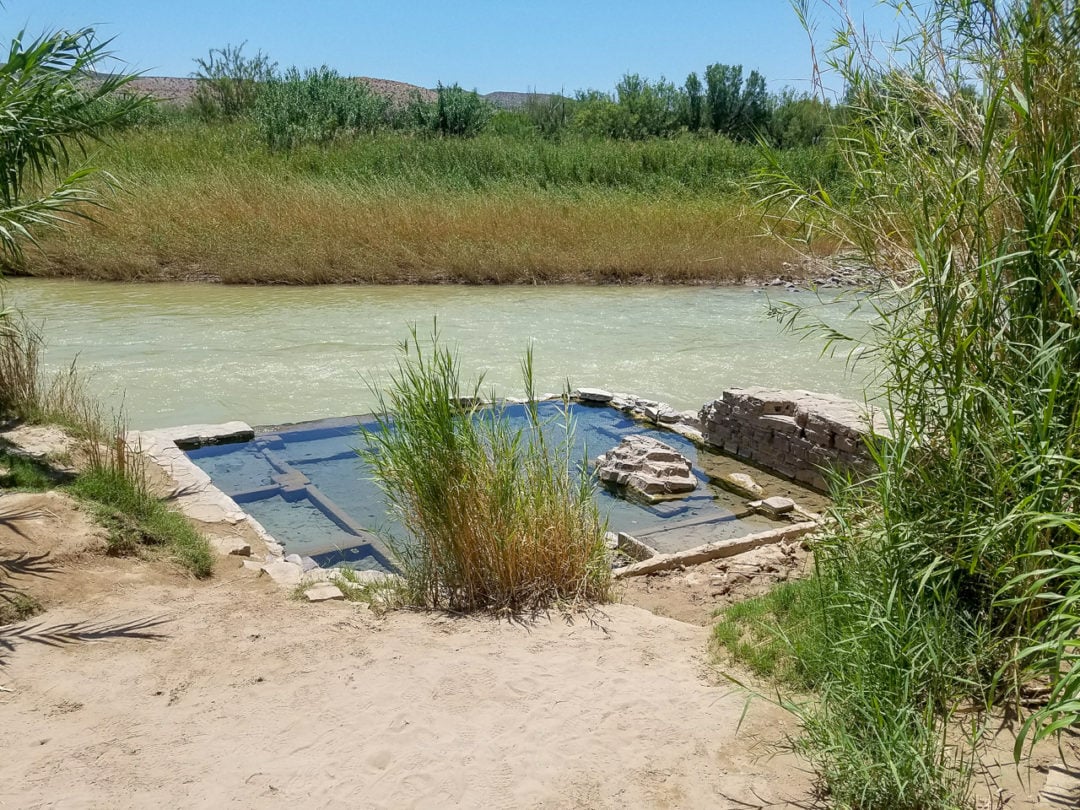 Hot Springs along the Rio Grande.