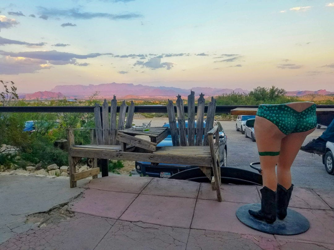 Sunset over Terlingua