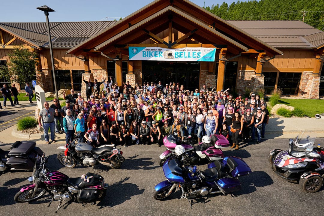 Biker Belles participants 2019