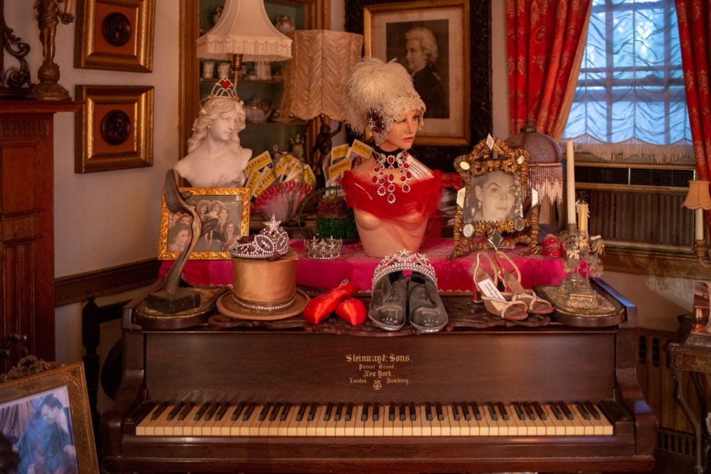 Duckworth Smith's collection of Broadway memorabilia.