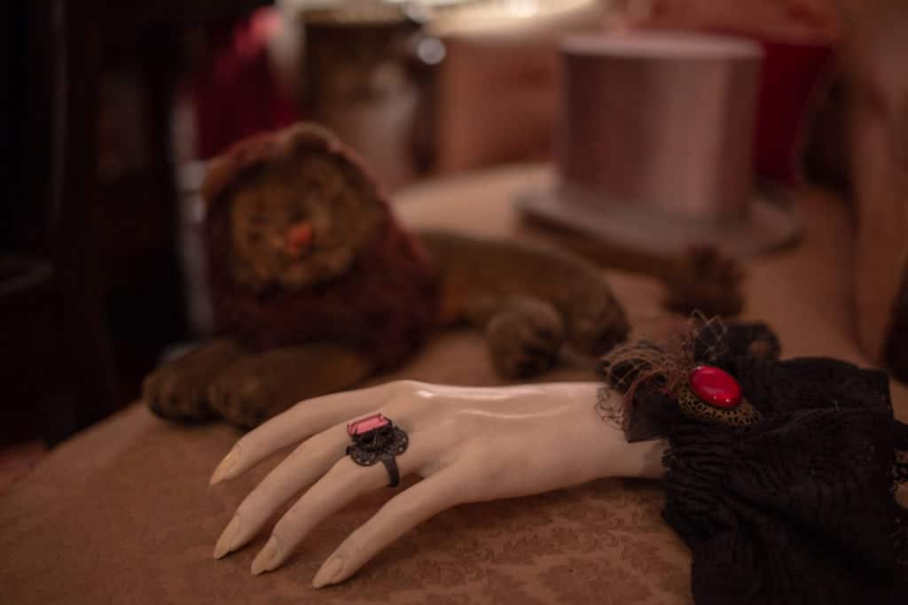 Duckworth Smith stole a mannequin hand when B. Altman closed.