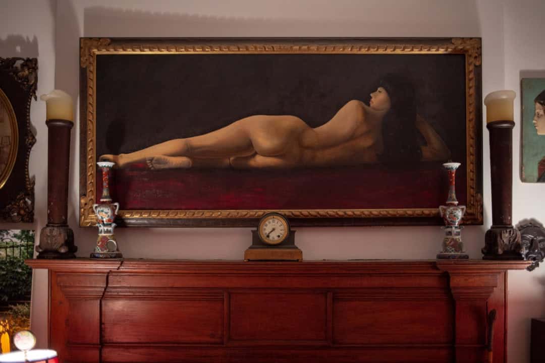 A portrait of Duckworth Smith, painted by her ex-husband when she was just 28.