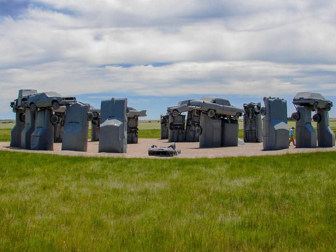 Carhenge is located in western Nebraska.