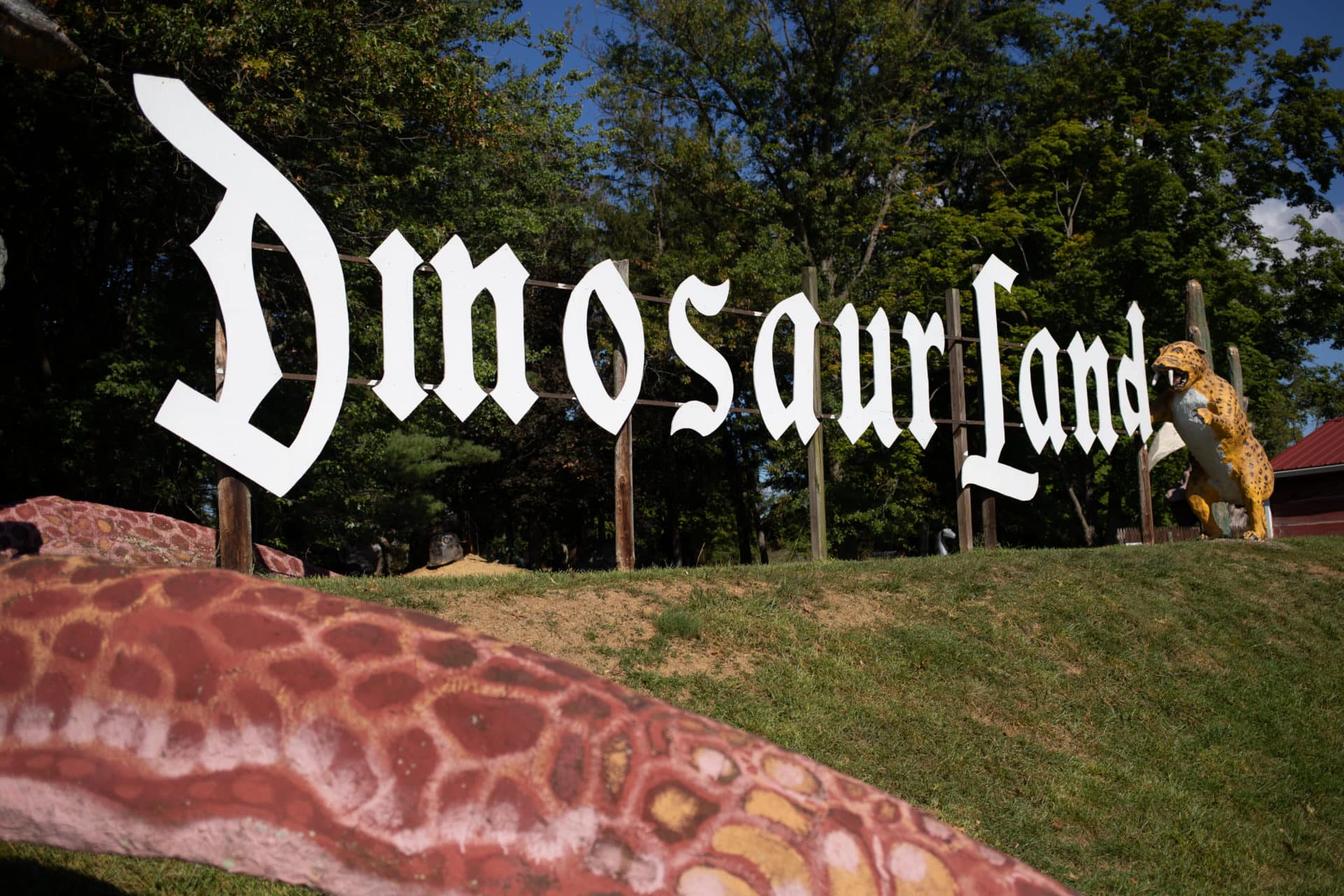 A sign reminiscent of Disneyland.