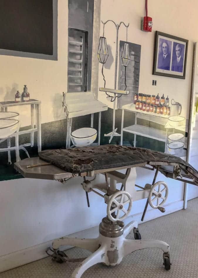 More antique medical equipment. 