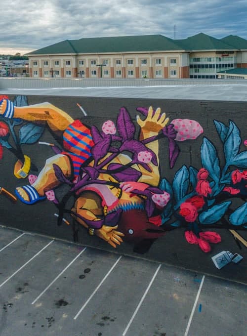 How a quiet Arkansas town is becoming a top-tier street art destination