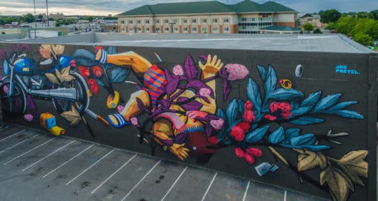 How a quiet Arkansas town is becoming a top-tier street art destination