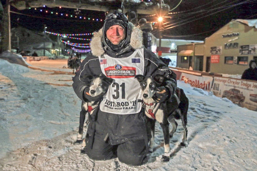 Charley's leaders Black and Brown at the Finish Line