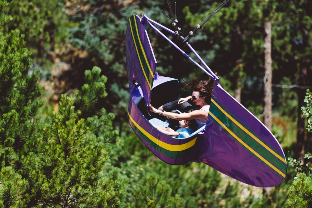 Riding the Dive Bombers.