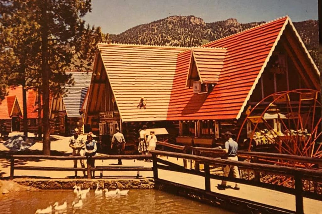 A blast from the past at Santa's Workshop.