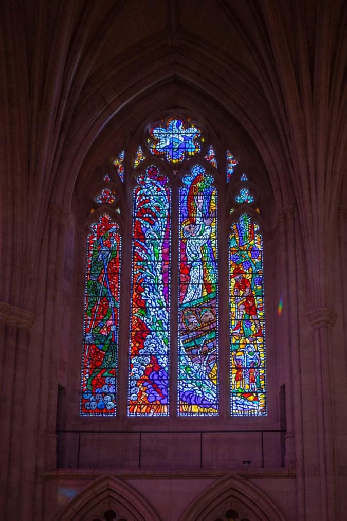 One of more than 200 windows.