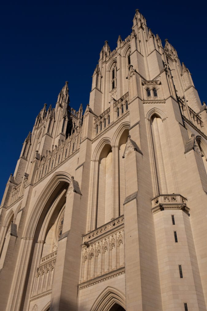 Exterior of the cathedral.