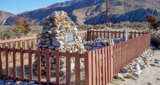 In Vallecito County Park, a historic former stage station is now a haunted desert campground