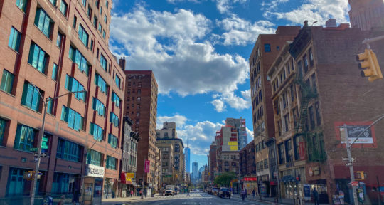 Among empty city streets, New Yorkers are showing signs of resilience and creativity