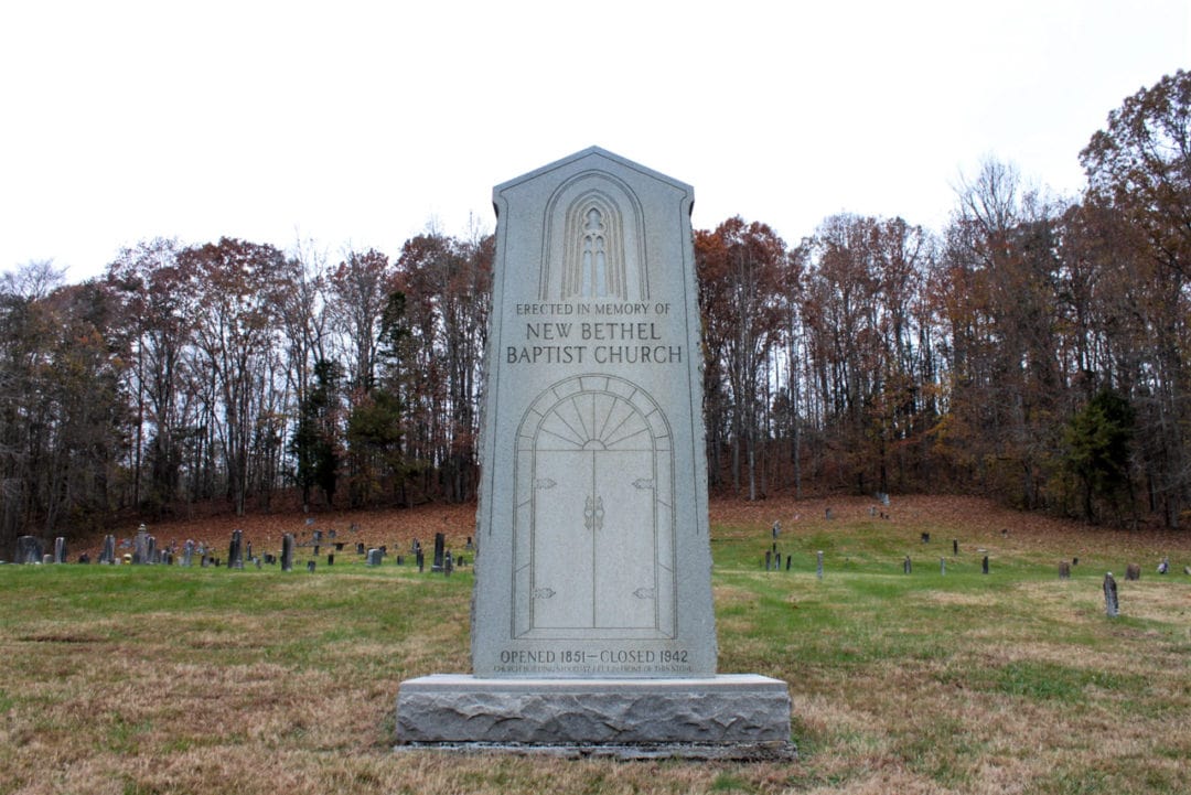 new bethel church cemetery