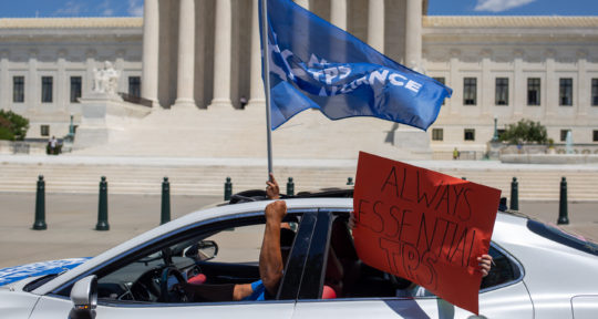 A cross-country road trip unites a group of immigrants fighting for justice