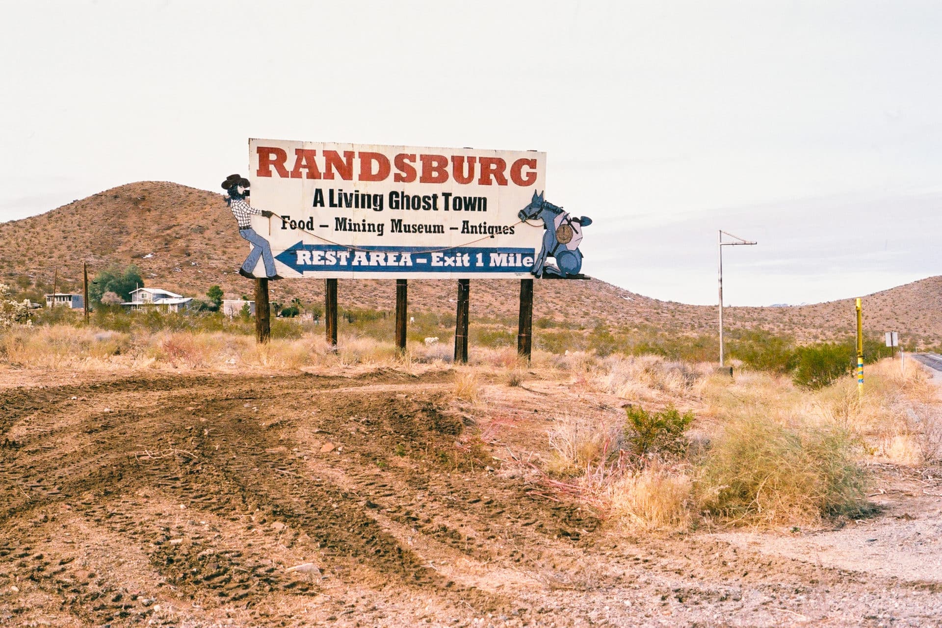 Billboard in Johannesburg, California.